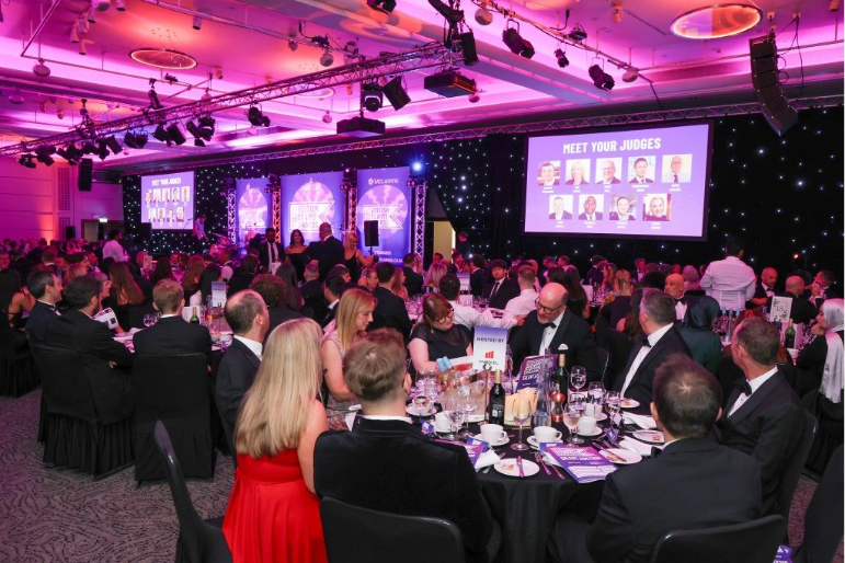 The ceremony at the British Claims Awards